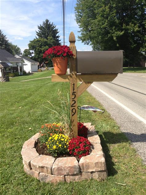 house build around metal mailbox|mailbox ideas for home.